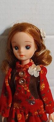 Takara Pretty LISA 8.5” Doll Dressed Licca Chan Japan Takara Pretty LISA 8.5” Doll Dressed Licca Chan Japan