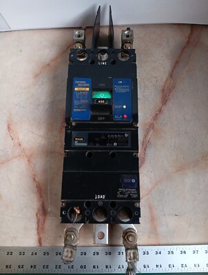 MITSUBISHI NV400-SS 400A CIRCUIT BREAKER 3-POLE