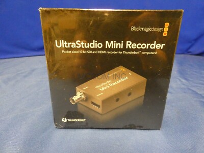 Blackmagic Design UltraStudio Mini Recorder New Sealed Box | eBay