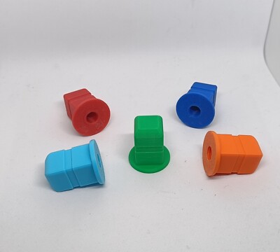 5x Coloured Snaplok Quick Release Knuckle Insert Block For Preston Innovations