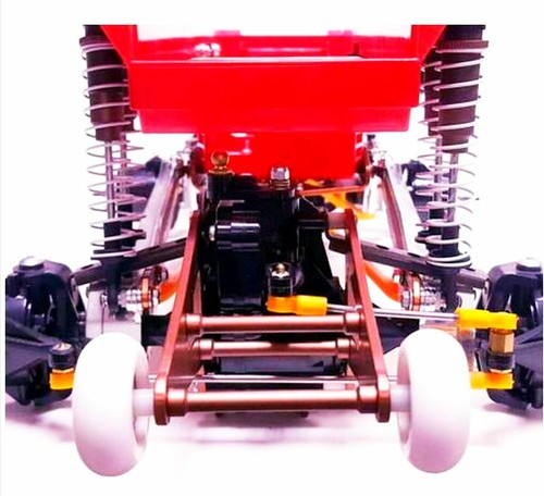 Aluminum Bumper Wheelie Bar for Tamiya 1/10 RC 4WD Model Clod Buster /Bullhead - Picture 2 of 6