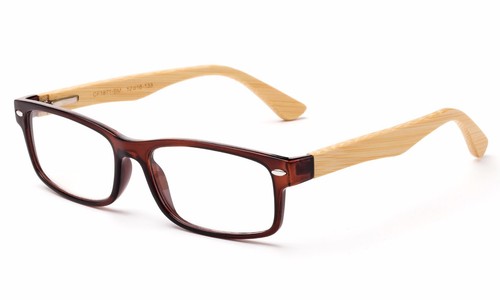 Gafas clásicas retro transparentes con marco cuadrado de color liso sin logotipo - Imagen 12 de 13
