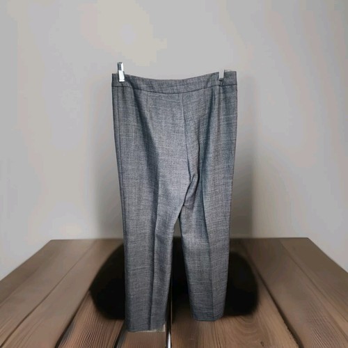 Le Suit Mujer 2 piezas Azul Pantalones Traje Chaqueta y Pantalones Sencillo Pecho Talla 4 Forrado - Imagen 6 de 12