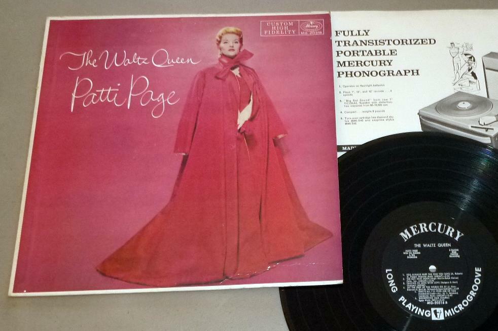 Patti Page LP Waltz Queen - Mercury MG-20318 (1957) | eBay