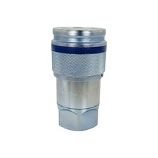 Dixon 8HTF8, HT-Series, Flushface FF, 1" Body Coupler x 1" Female Threaded Steel