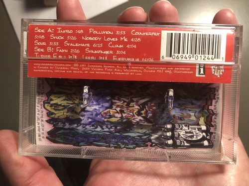 limp bizkit three dollar bill Cassette Tape 1997 NM+ RARE Nu Metal - Picture 5 of 9