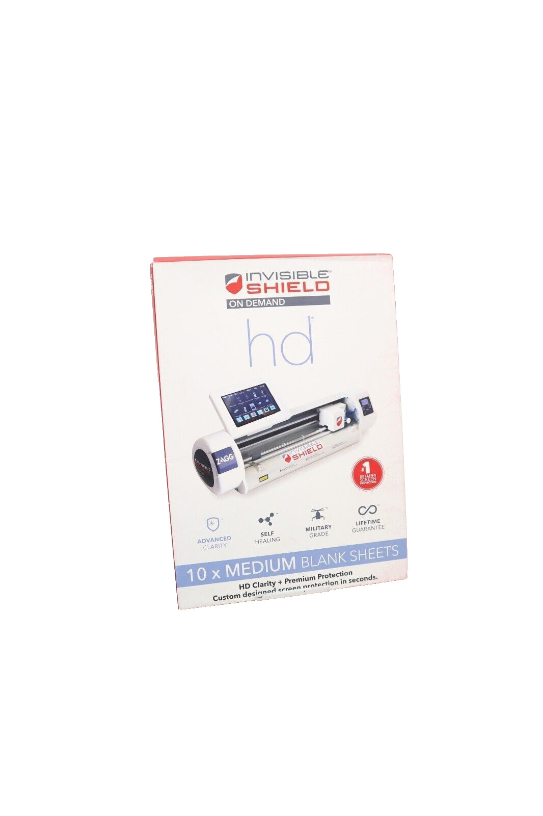 Invisible Shield On Demand HD 10 x Medium Blank Tablet Sheets Screen Protector