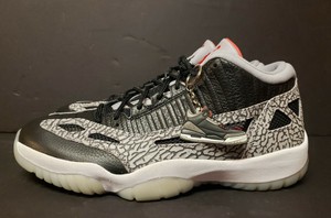 jordan 11 low elephant print