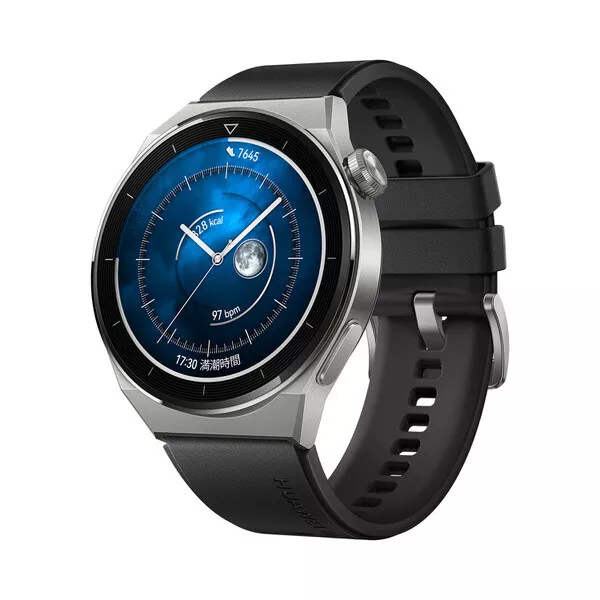 HUAWEI ODN-B19 Watch GT3 Pro 46mm Titanium classic Model Black