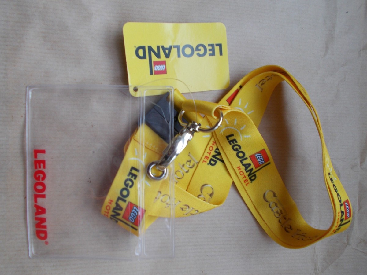NEW LEGOLAND CASTLE HOTEL LANYARD WITH PASS