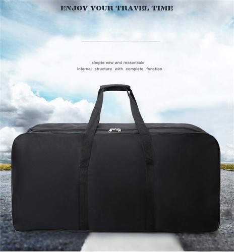 Reisetasche Sporttasche Weekender Fitnesstasche Tragetasche mit 2 Rollen 123L - Bild 2 von 12