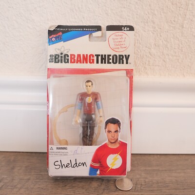 Exclusive Edition Sticker Sheldon in Flash Big Bang Theory Action Figure