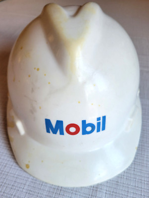 Mobil Oil MSA-Certified Hard Hat Good condition