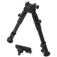 CCOP 7" to 9" Adjustable Folding Picatinny Bipod with Swivel Stud Adapter BP-59S