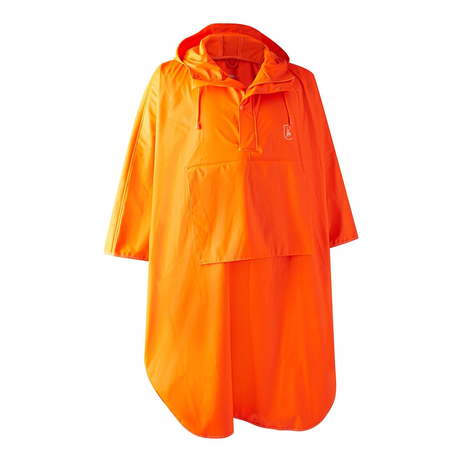 Deerhunter Hurricane Regen-Poncho – 100 % Wasserdicht Mit Fernglas-Tasche Für Die Jagd