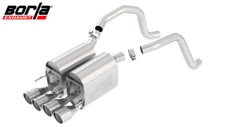 Borla S-Type Axle-Back Exhaust System For 05-08 Chevrolet Corvette C6 6.0L/6.2L