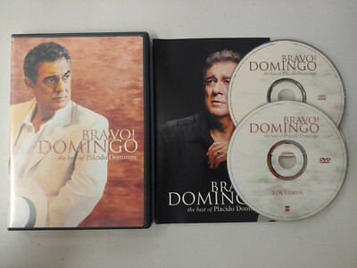 Bravo! Domingo: The Best Of Placido Domingo (DVD/CD, 2003, 2-Disc Set) EMI Latin
