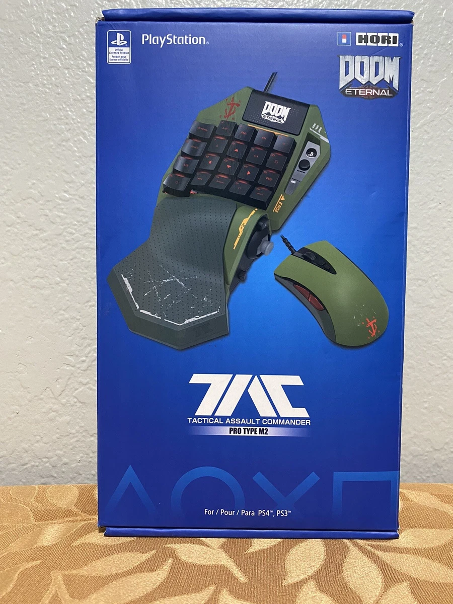 Overfladisk vigtig Afsky Hori Doom Eternal Tac Assault Commander Pro M2 Mouse Keypad PS4 PS3 PC  Bethesda | eBay