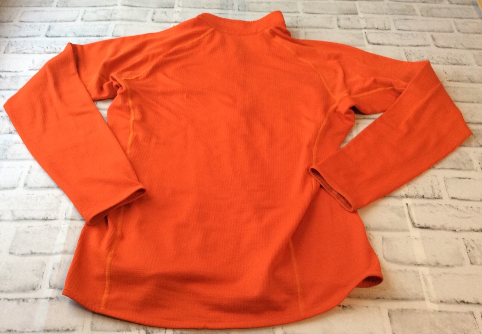 ARC'TERYX Arcteryx Apache AR 1 2 Zip Giacca Uomo L Arancione Bruciato Pile Maglione Polartec