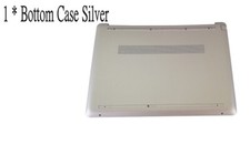 For HP 15-dw3032cl 15-dw3033dx 15-dw3035cl 15-dw3045cl Bottom Case Cover Silver