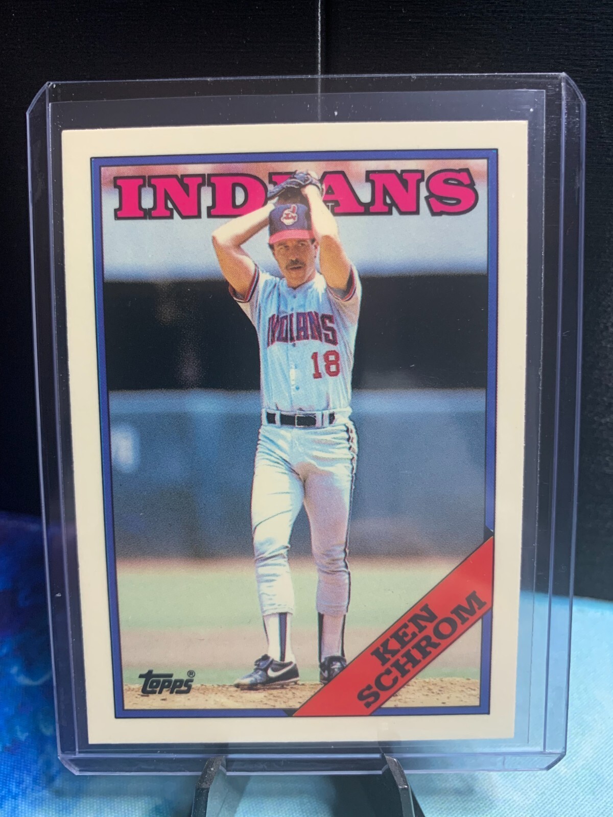 1988 Topps Tiffany - #256 Ken Schrom