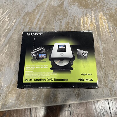 SONY VRD-MC5 DVDIRECT MULTI-FUNCTION DVD RECORDER (NEW OPEN BOX!)