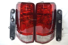 Rear Tail Taillight Light Lamps w/Light Bulbs One Pair Fit 2007-2011 Nitro 