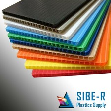  5-Pk Corrugated Blank Sign Sheet - 4mm thick - 18" x 24" - Vertical-Pick Color