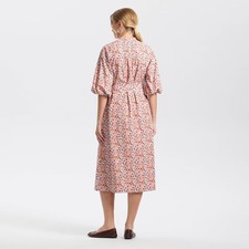 Women's Puff Elbow Sleeve Midi Shirtdress - Universal Thread
