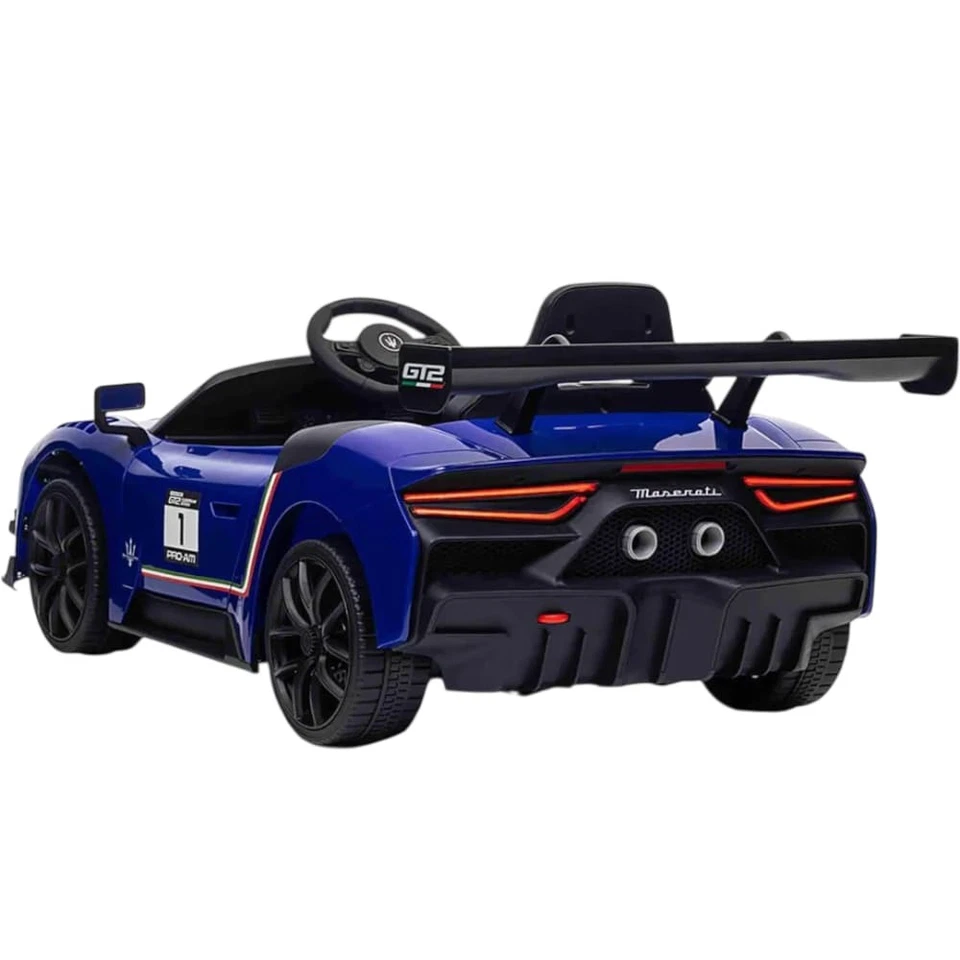 Auto Elettrica Per Bambini Giaquinto 12V Maserati MC20 GT2 Blu - Immagine 2 di 2