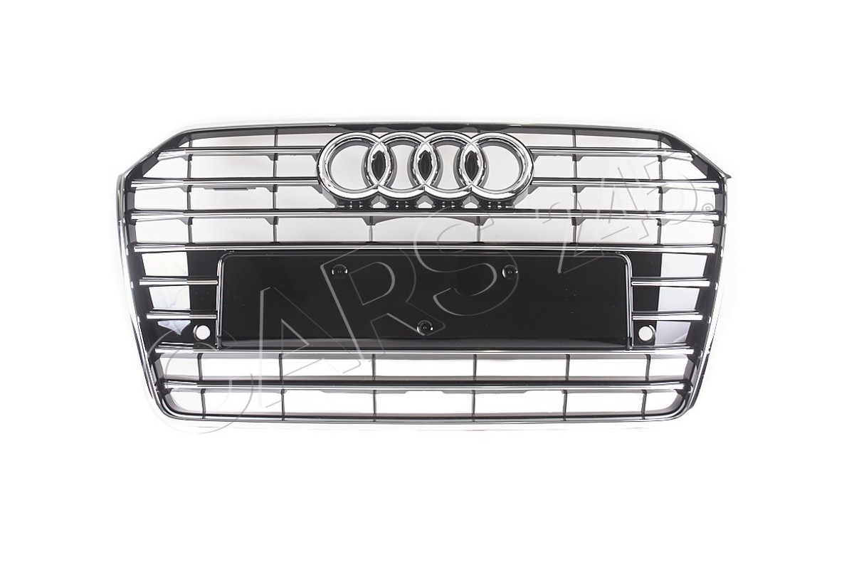 Genuine AUDI A6 Avant S6 quattro Radiator Grille Black-Glossy