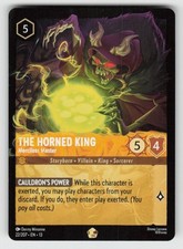 The Horned King - Merciless Master #22 Prices | Lorcana Attack of