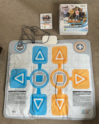 Family Trainer Extreme Challenge OVP mit Matte Controller & Spiel - Nintendo Wii
