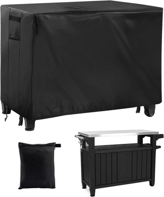 Outdoor Dining Cart Cover - 54''L*23''W*35''H Grill Covers for Keter Unity XL Porta