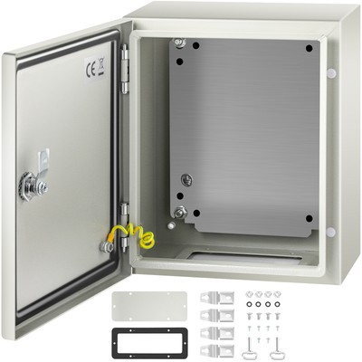 Steel Electrical Box Electrical Enclosure Box 12x10x6'' Carbon Steel IP65