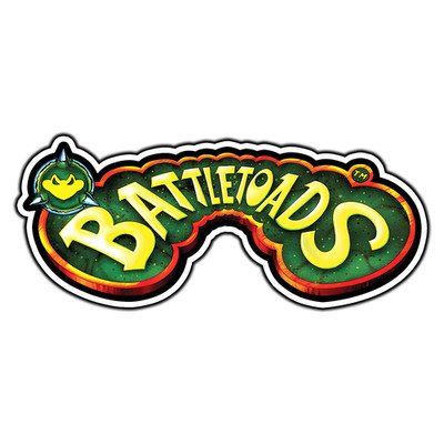 Battletoads Arcade Logo #1 Retro Gaming Sticker Waterproof Vinyl Decal Die-Cut