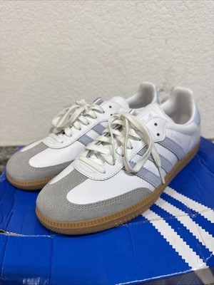 Adidas Samba OG J 'Cloud White / Crystal Sky' / JQ2019 / Size 7