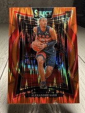 ALEXANDRE SARR | 2024-25 Panini Select Concourse Orange Flash Prizm (RC) #73