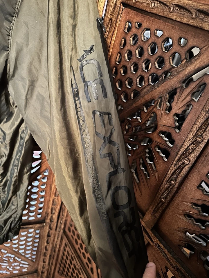 Зеленая мужская ветровка Southpole среднего размера - Изображение 4 из 4