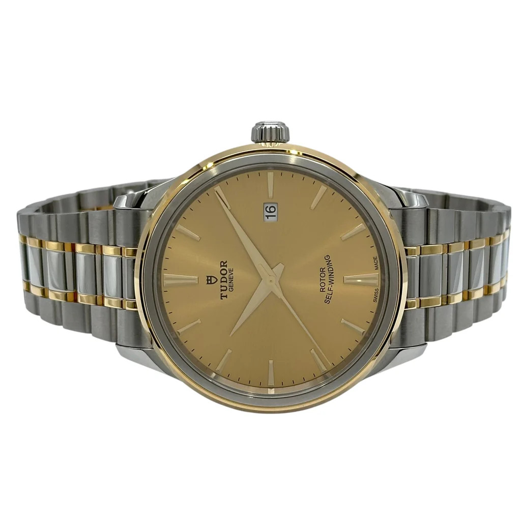 TUDOR Style 12703 Gold/Stainless Steel Mens Automatic Watch #OK1408 image 5