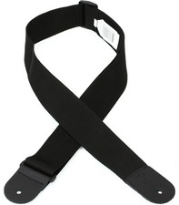 Levy's M8POLY Woven Polypropylene Guitar Strap - Black 5-pack Bundle