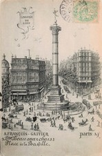 75 PARIS PLACE DE LA BASTILLE