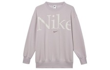 Nike Letter Print Crew Neck Sweatshirt