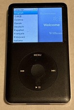 Apple iPod Classic 6th Generation 160GB Black Model A1238 MB150LL . Tested