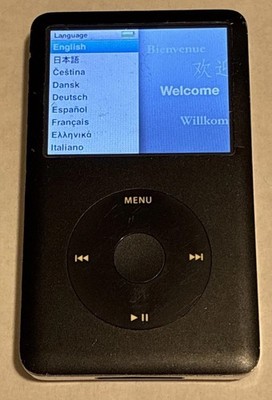 【ジャンク】 iPod classic 160GB A1238 EMC 2173 Apple iPod Classic 7th Generation Black 160gb Model A1238 EMC 2173