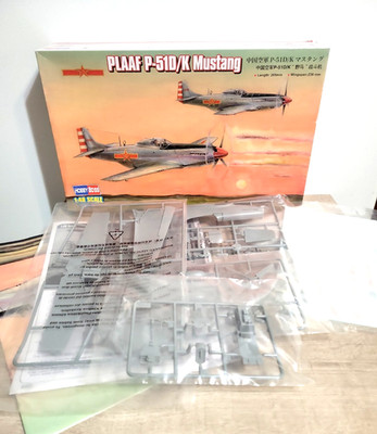 Hobby Boss 1/48 Plaaf P 51D/K Mustang Open Box Complete