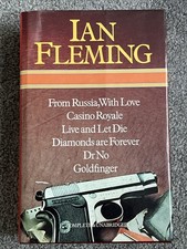 Product Image: Ian Fleming James Bond 6 Novel Collection Complete Unabridged 1980 Hardcover