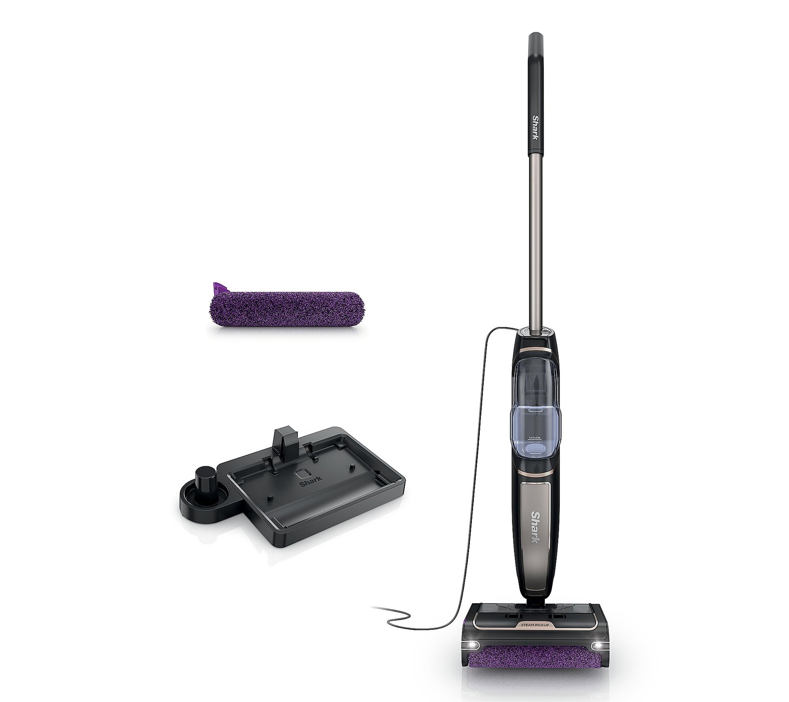 Shark Steam Pickup 3-in-1 Steam & Sanitize Mop Black