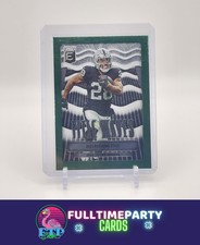 2023 Donruss Elite #TW-4 Josh Jacobs Title Waves Green