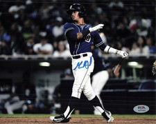 Gabriel Arias San Diego Padres Signed 8x10 Photo PSA